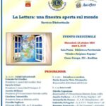 Avellino, mercoledi 23 ottobre alle ore 10 presso la Biblioteca provinciale appuntamento con “La lettura: una finestra aperta sul mondo”