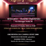 Sinfonie d’Autore: nuovo appuntamento domenica 27 ottobre alle ore 19 presso il Teatro Partenio