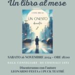 Cesinali, un Libro al Mese: sabato 16 novembre alle ore 18 presentazione del libro di Ettore Arricale “Un onesto disastro”