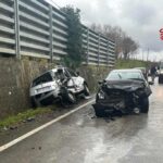 Chiusano San Domenico, impatto violento tra due auto sulla SS 400: ferite due donne