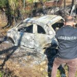 Montoro, colpo al supermercato: i Carabinieri trovano l’auto dei malviventi incendiata